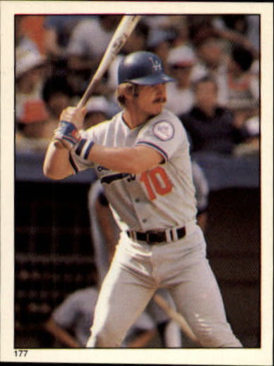 1981 Topps Stickers #177 Ron Cey