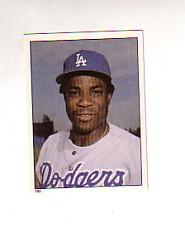 1981 Topps Stickers #182 Dusty Baker