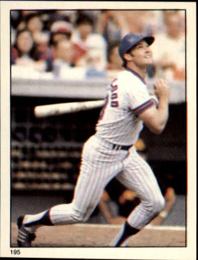 1981 Topps Stickers #195 Joel Youngblood