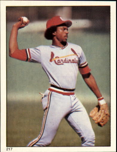 1981 Topps Stickers #217 Garry Templeton