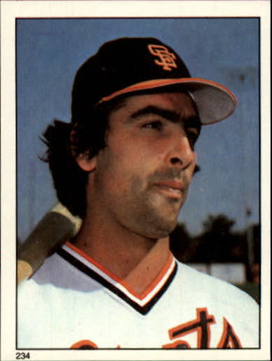 1981 Topps Stickers #234 Jack Clark
