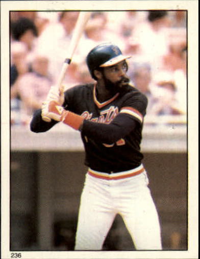1981 Topps Stickers #236 Larry Herndon