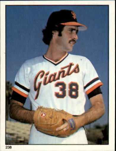 1981 Topps Stickers #238 Greg Minton