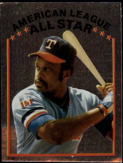 1981 Topps Stickers #246 Al Oliver FOIL