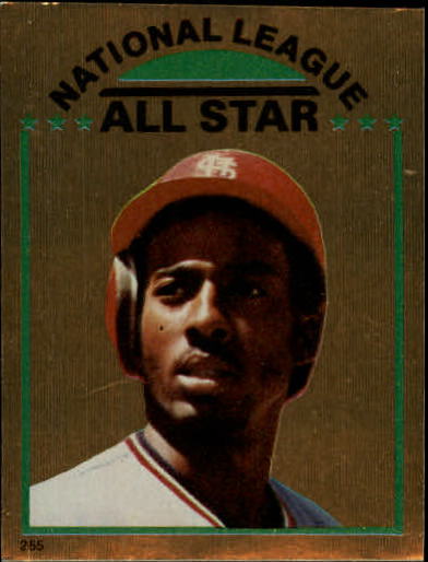 1981 Topps Stickers #255 Garry Templeton FOIL