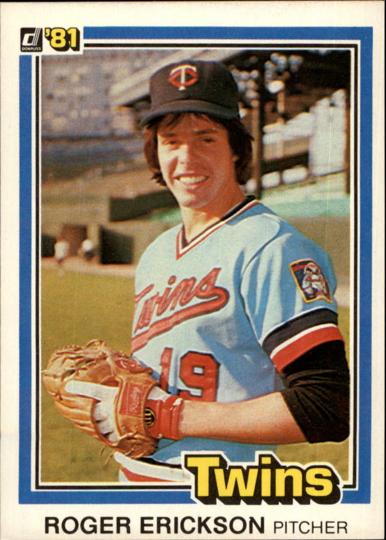 1981 Donruss #549 Roger Erickson
