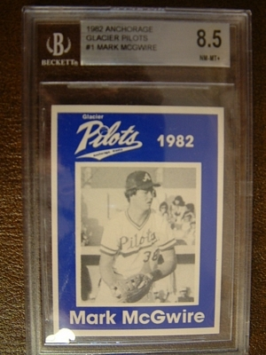 1982 Anchorage Glacier Pilots McGwire #1 Mark McGwire front image