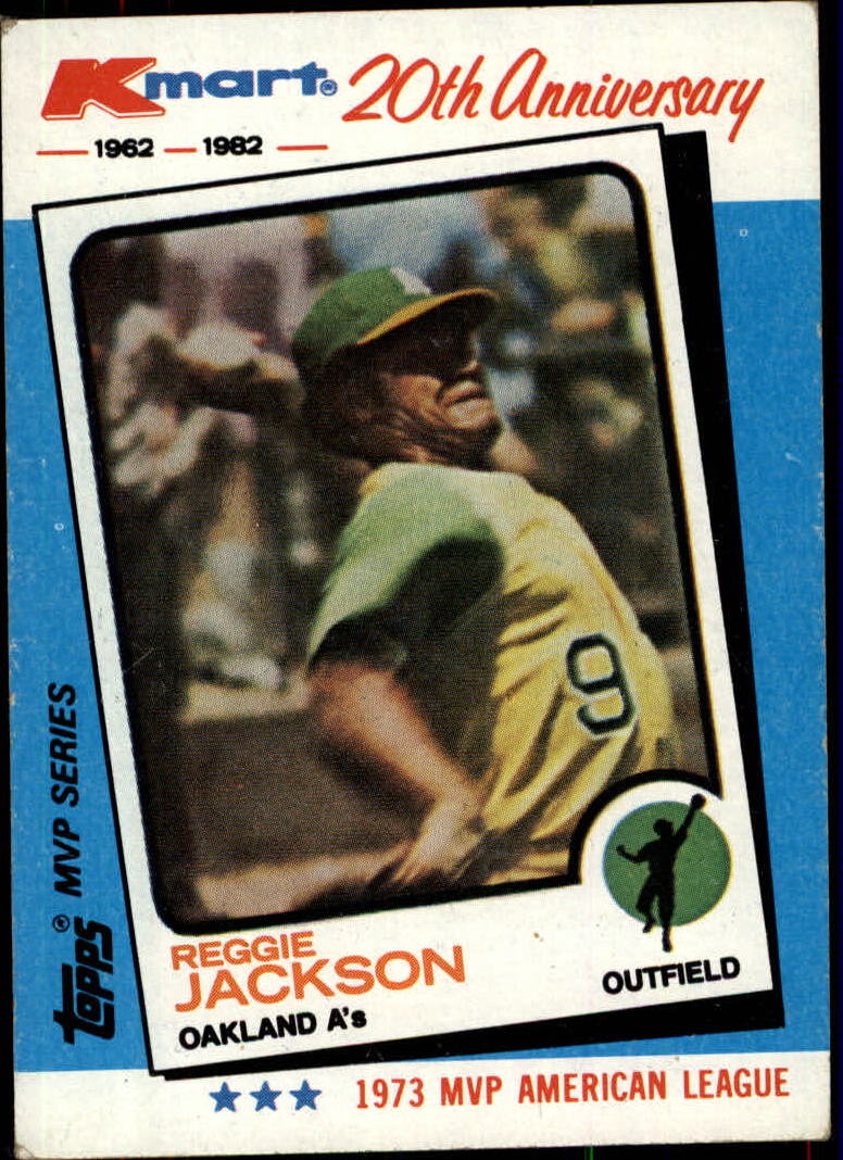 1982 K-Mart #23 Reggie Jackson: 73AL