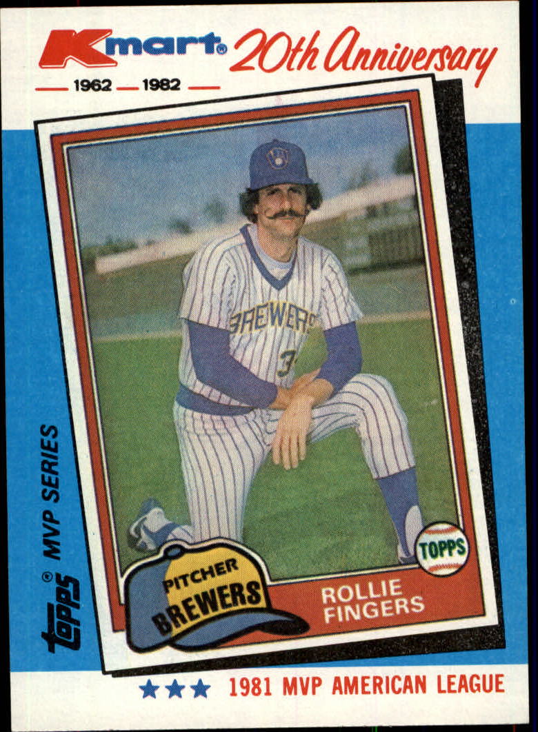 1982 K-Mart #40 Rollie Fingers: 81AL