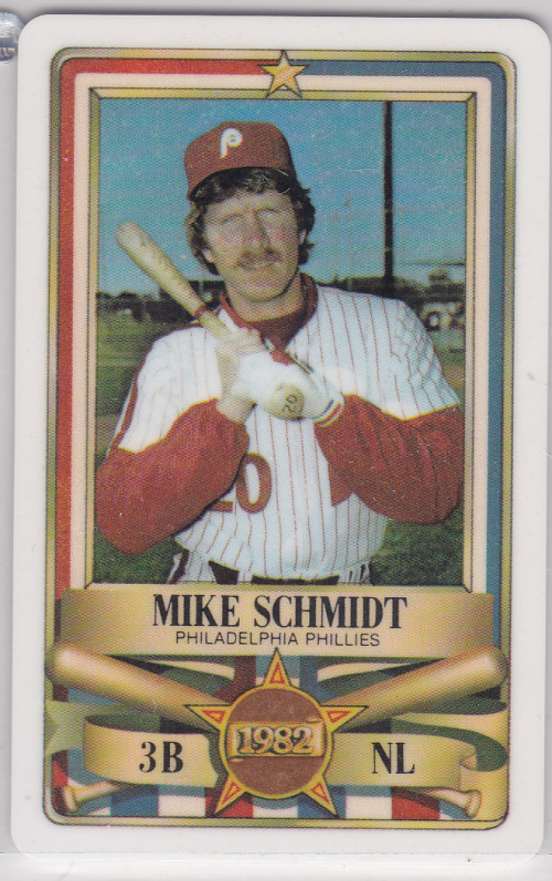 1982 Perma-Graphic All-Stars #17 Mike Schmidt