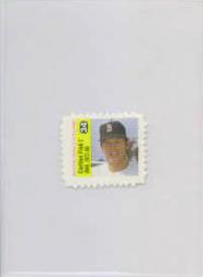1982 Red Sox Herald Stamps #34 Carlton Fisk
