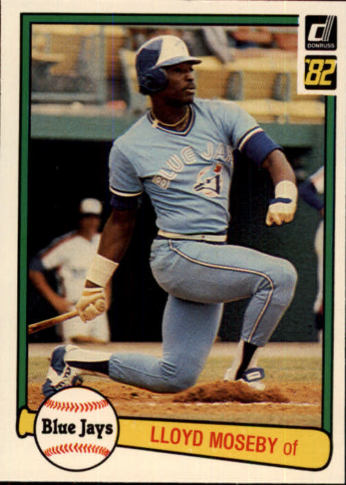 1982 Donruss #129 Lloyd Moseby