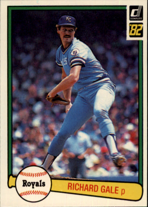 1982 Donruss #138 Rich Gale