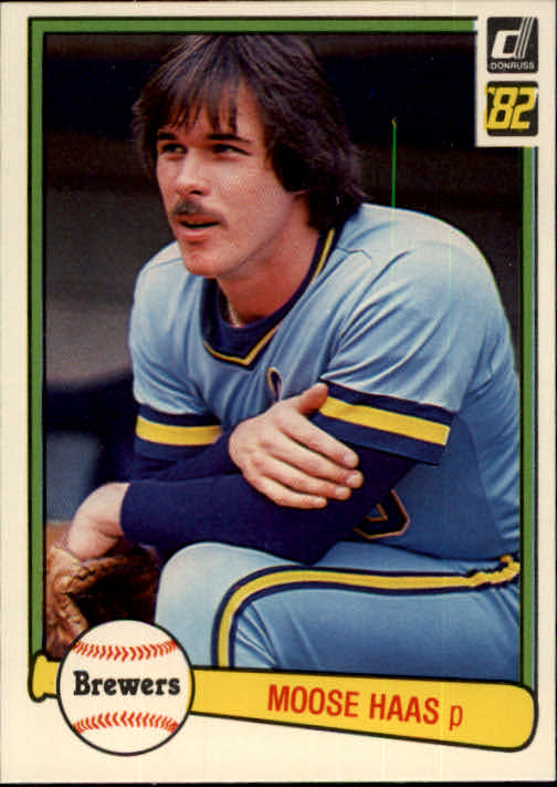 1982 Donruss #206 Moose Haas