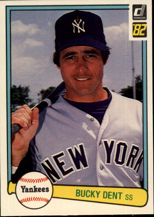 1982 Donruss #209 Bucky Dent