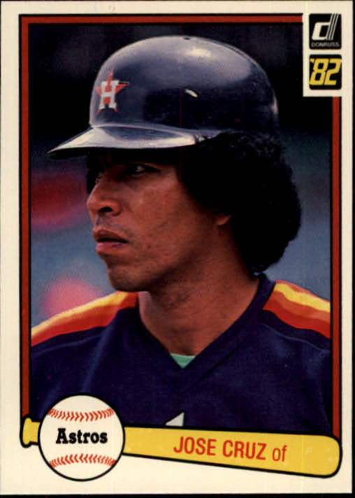 1982 Donruss #244 Jose Cruz