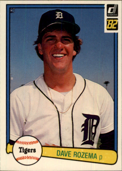 1982 Donruss #259 Dave Rozema