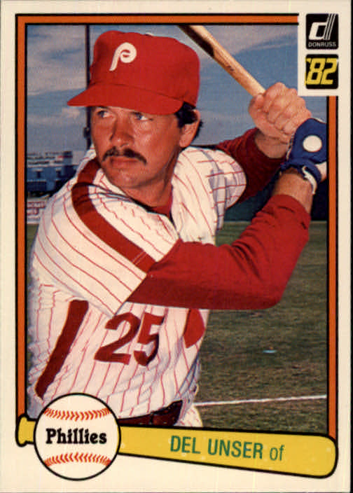 1982 Donruss #273 Del Unser