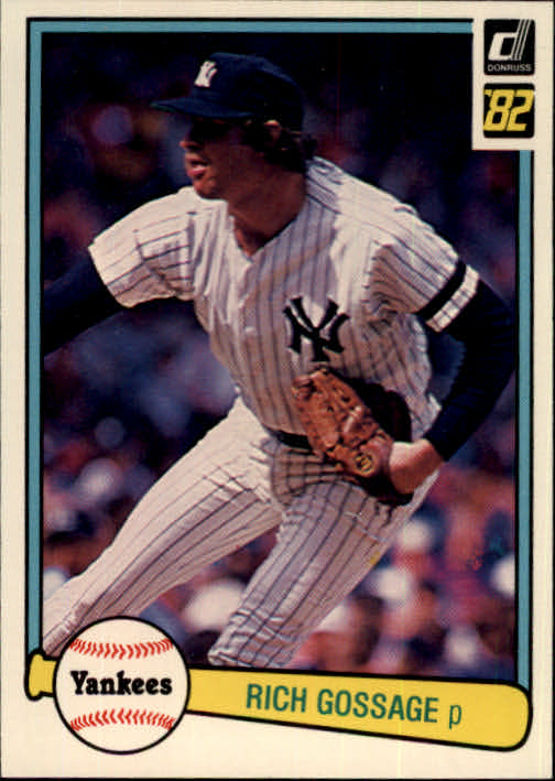 1982 Donruss #283 Rich Gossage
