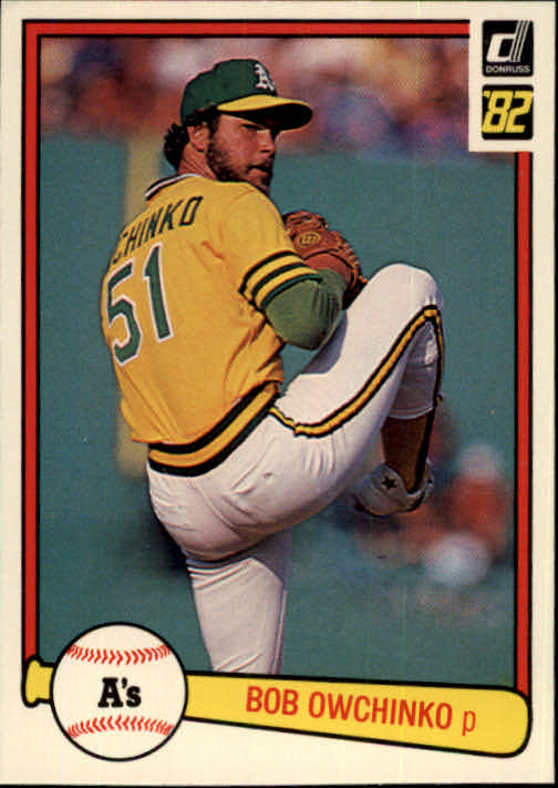 1982 Donruss #287 Bob Owchinko