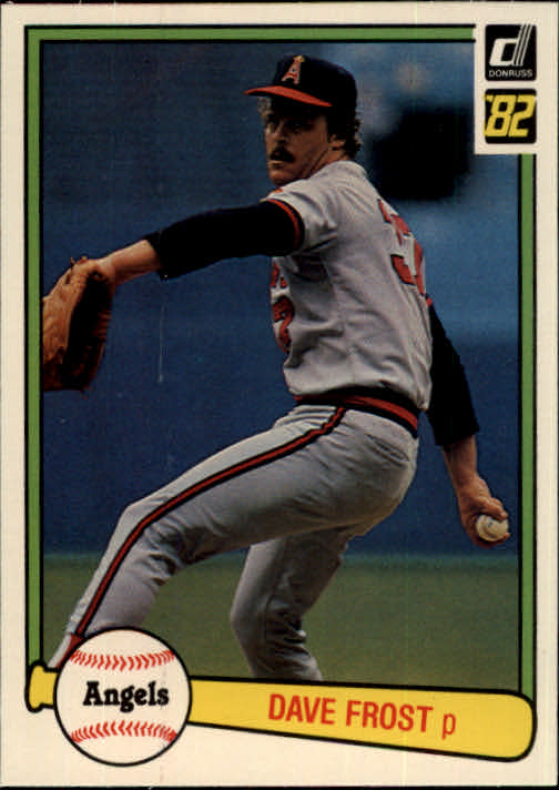 1982 Donruss #290 Dave Frost