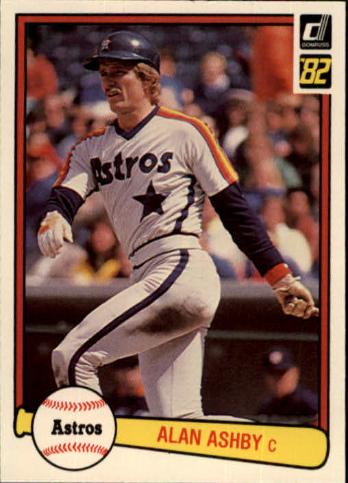 1982 Donruss #317 Alan Ashby