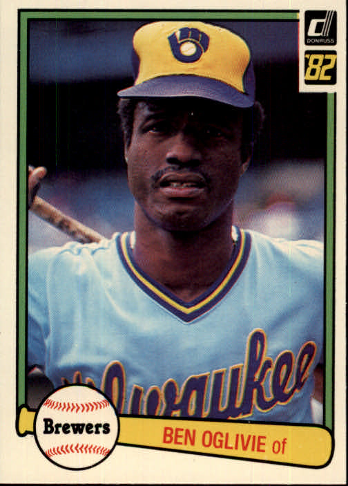 1982 Donruss #484 Ben Oglivie
