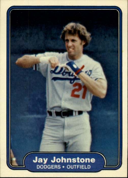 1982 Fleer #10 Jay Johnstone