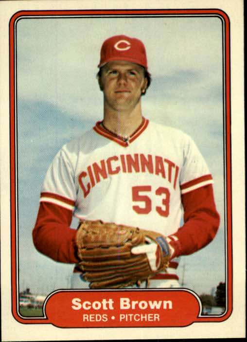 1982 Fleer #60 Scott Brown