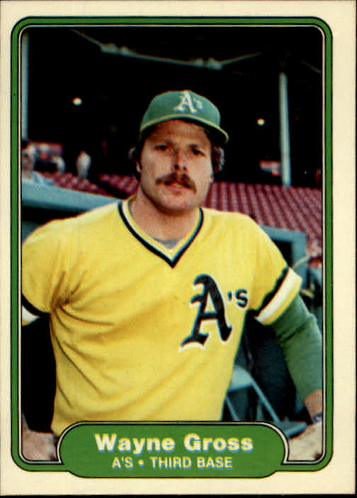 1982 Fleer #90 Wayne Gross