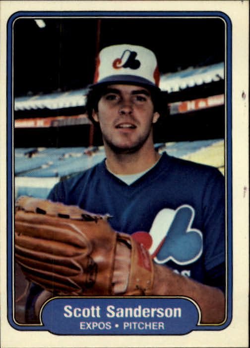 1982 Fleer #206 Scott Sanderson