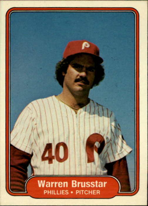 1982 Fleer #242 Warren Brusstar