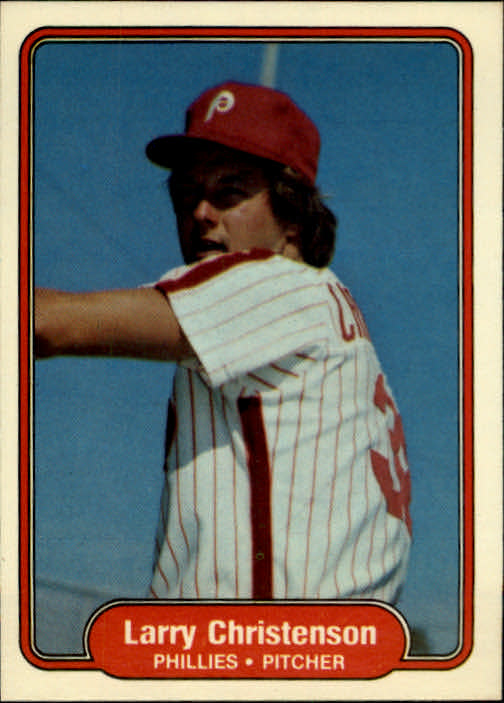 1982 Fleer #244 Larry Christenson