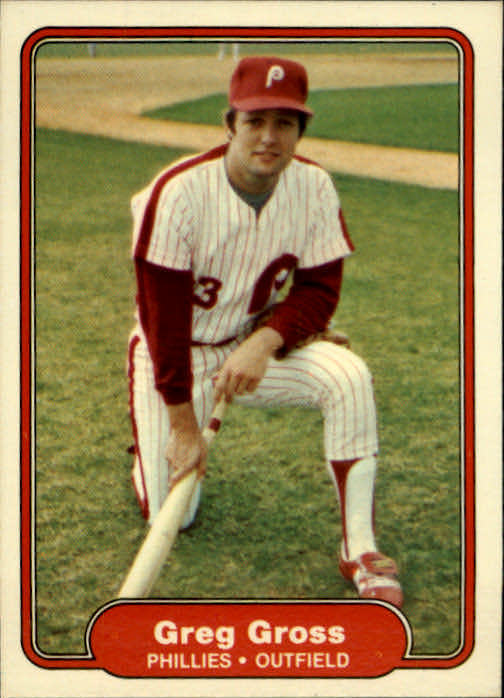 1982 Fleer #246 Greg Gross
