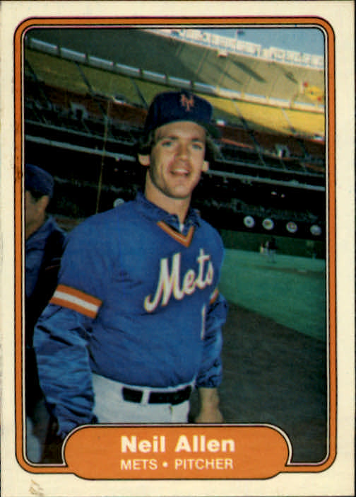 1982 Fleer #520 Neil Allen