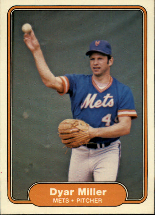 1982 Fleer #534 Dyar Miller