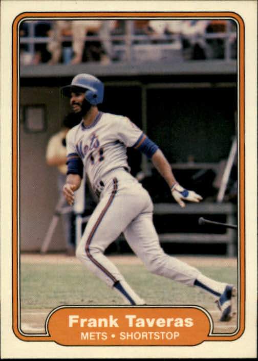 1982 Fleer #539 Frank Taveras