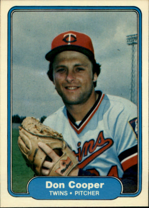 1982 Fleer #550 Don Cooper