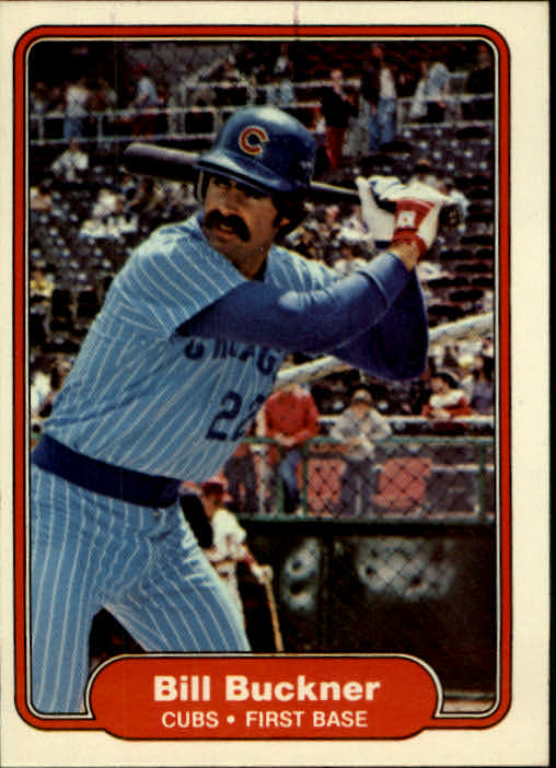 1982 Fleer #589 Bill Buckner
