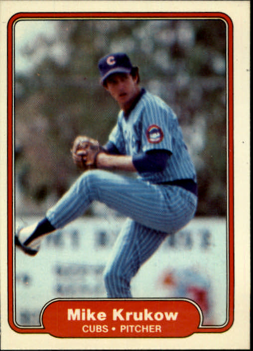 1982 Fleer #598 Mike Krukow