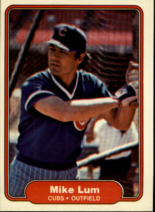 1982 Fleer #599 Mike Lum