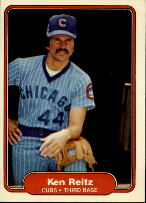 1982 Fleer #602 Ken Reitz