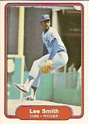 1982 Fleer #603B Lee Smith COR