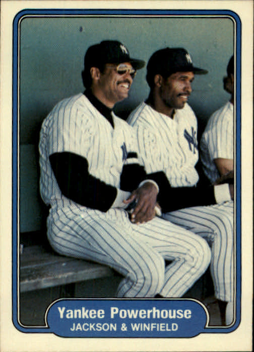 1982 Fleer #646 R.Jackson/D.Winfield