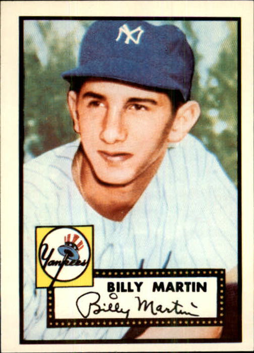 1983 Topps 1952 Reprint #175 Billy Martin