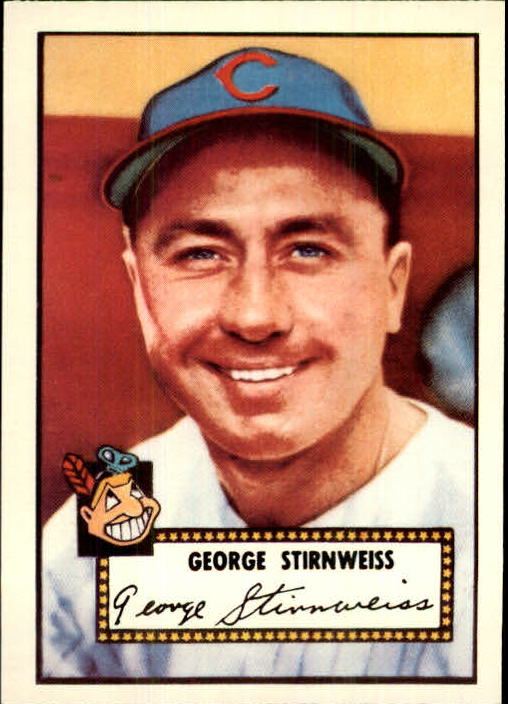 1983 Topps 1952 Reprint #217 Snuffy Stirnweiss