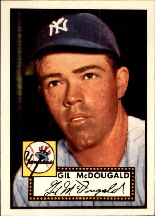 1983 Topps 1952 Reprint #372 Gil McDougald