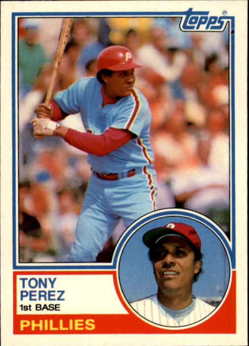 1983 Topps Traded #85T Tony Perez