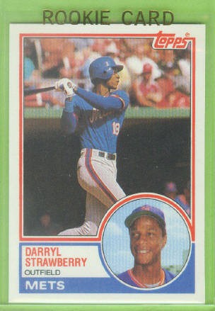 1983 Topps Traded #108T Darryl Strawberry XRC