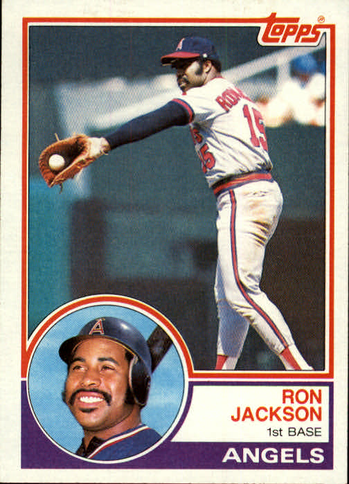1983 Topps #262 Ron Jackson